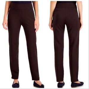 Charter Club Cambridge Ponte Pull-On Slim Pants 18